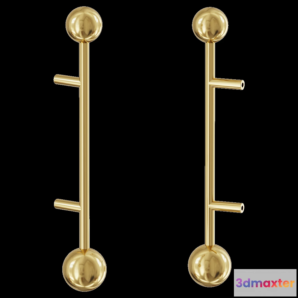 1664372 - PullCast - Door pull Quantum TW5005 3D Max