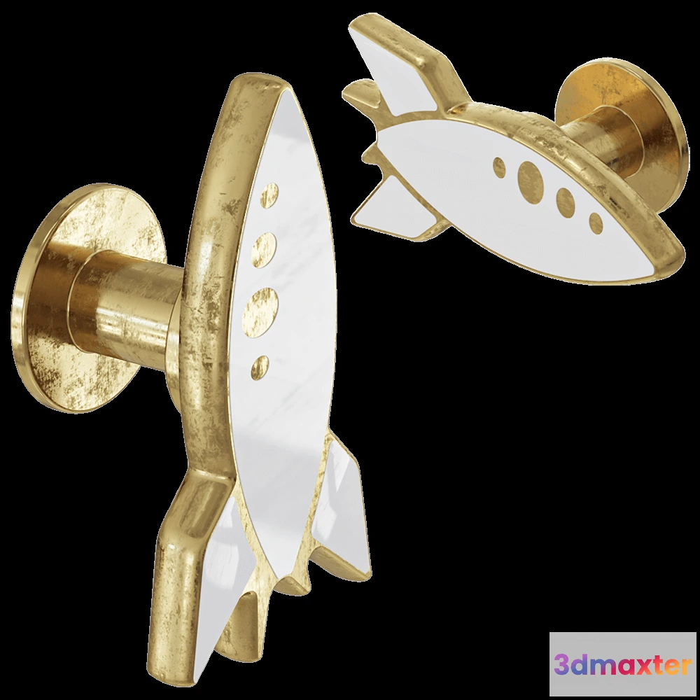 1664378 - PullCast - Drawer handles Rocket KD7004 3D Max