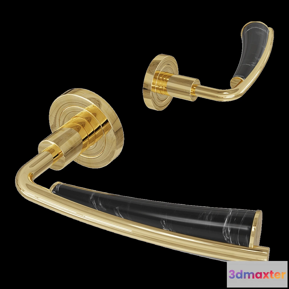 1664384 - PullCast - Door lever Clash CM3047 3D Max