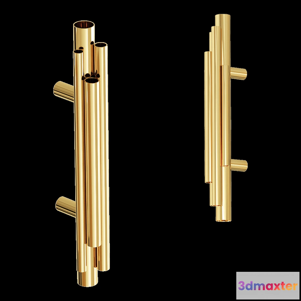 1664388 - PullCast - Cabinet handles Brubeck TW5002 3D Max