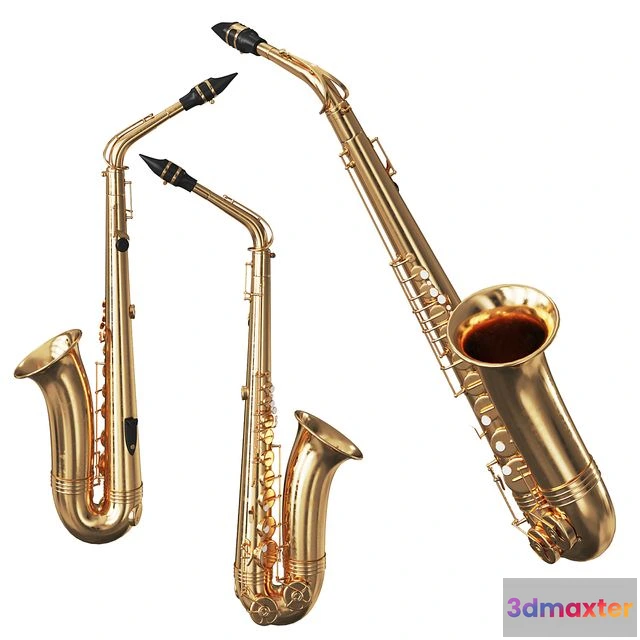 1550203 - Saxophone 3D Max