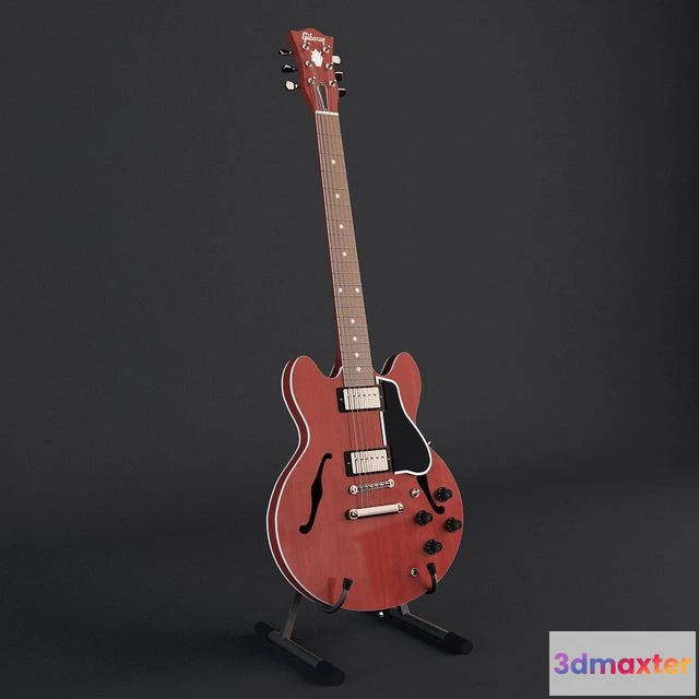 1551495 - Guitar Gibson ES-335 3D Max