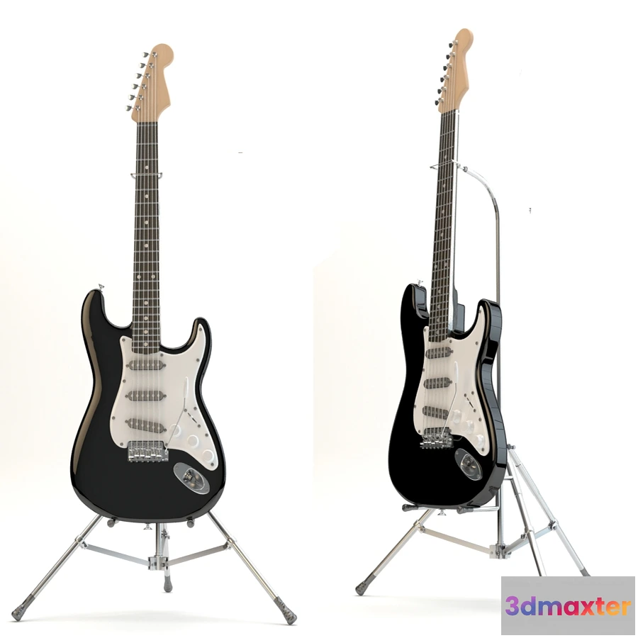 1666108 - other-models - Guitar 96 3D Max