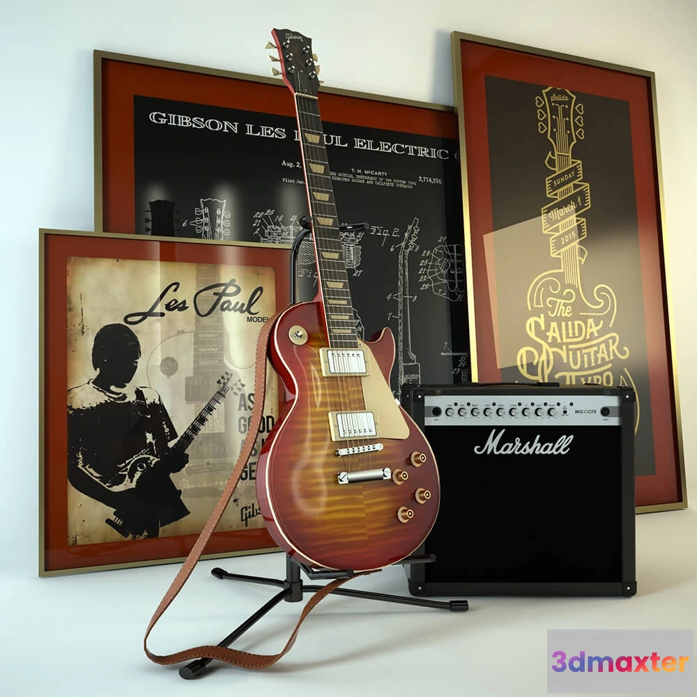 1666114 - other-models - Gibson Amp 3D Max