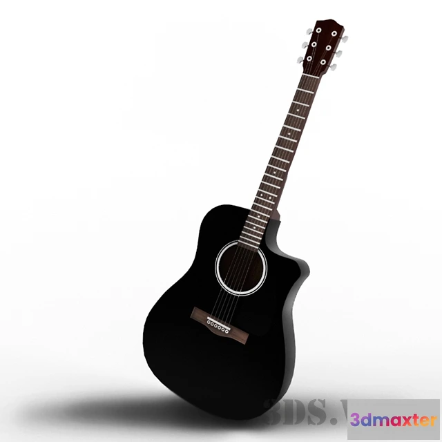 1666148 - other-models - Modern guitar 3D Max