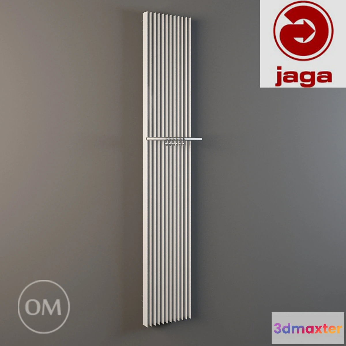 1273118 - Jaga - IGUANA ALPLANO Hat Rack 30×180 3D Max