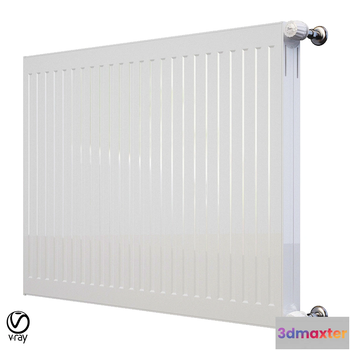 1291623 - The steel radiator 3D Max