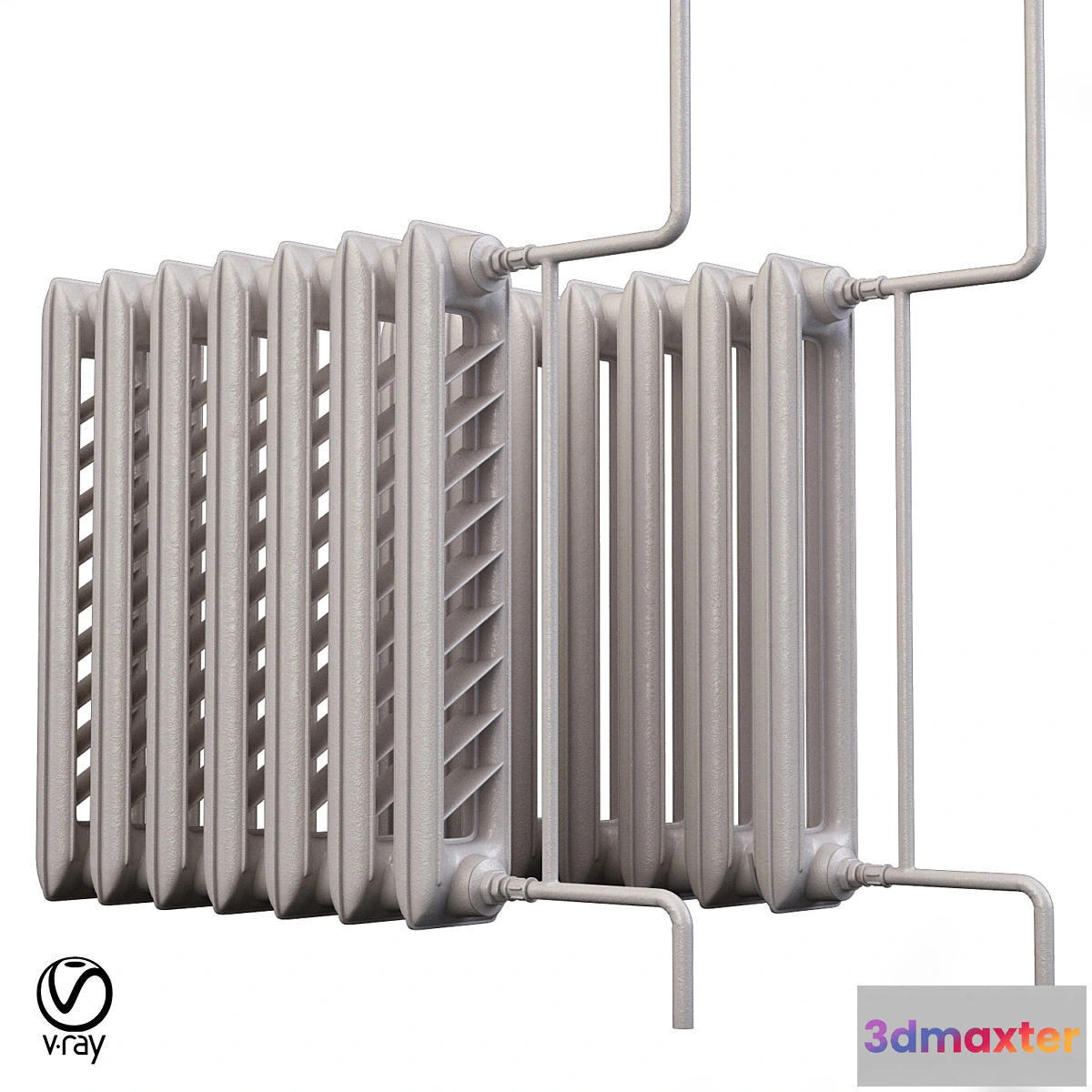 1311738 - Radiator MC-140 3D Max