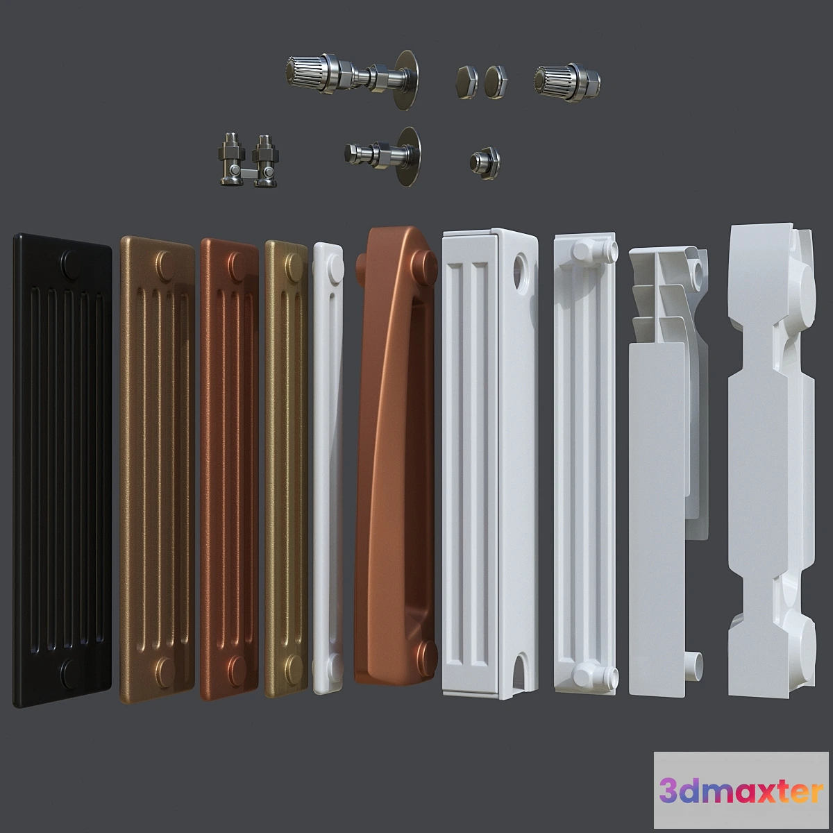 1326796 - Radiators. Set 2. 3D Max