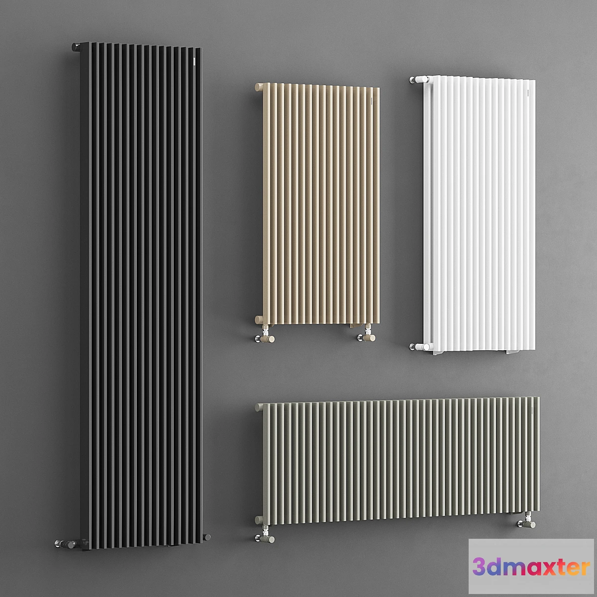 1334294 - Tubes radiatori column 3D Max