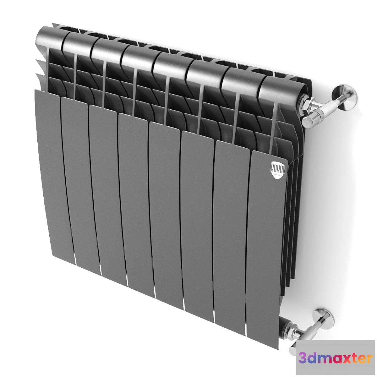 1355666 - Heating radiator BiLiner Noir Sable by Royal Thermo 3D Max