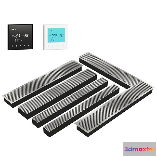 1542751 - Floor Convectors 3D Max
