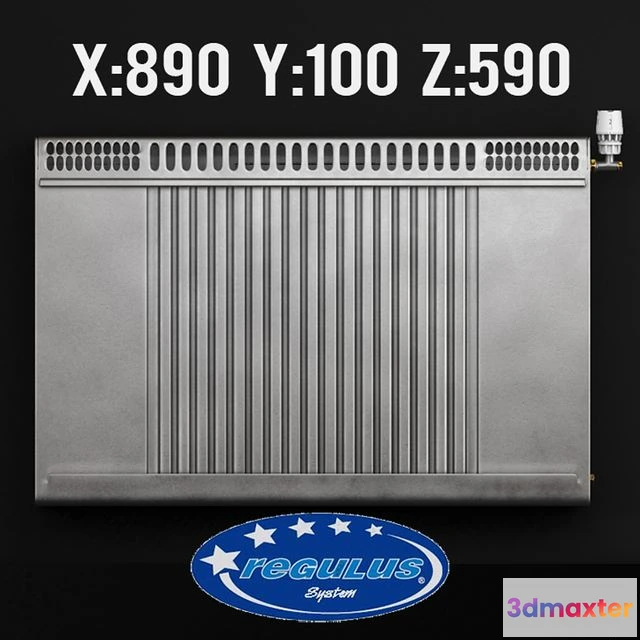 1546171 - Radiator Regulus 3D Max