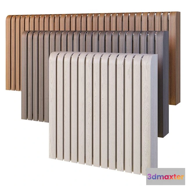 1552313 - Radius screens for heating radiators 3D Max