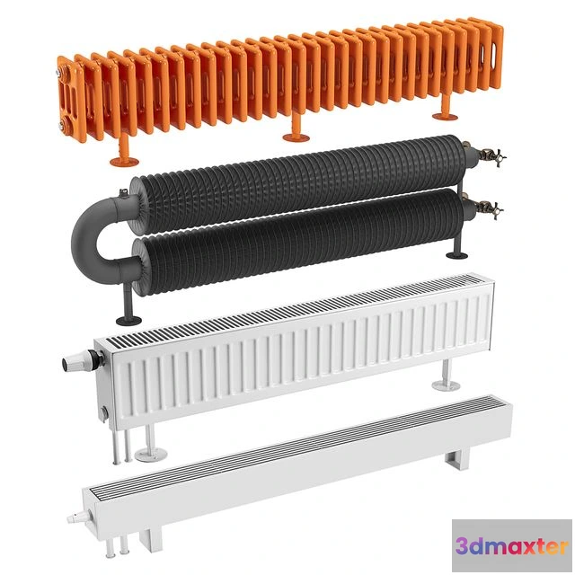 1553535 - Radiator Set 1 3D Max