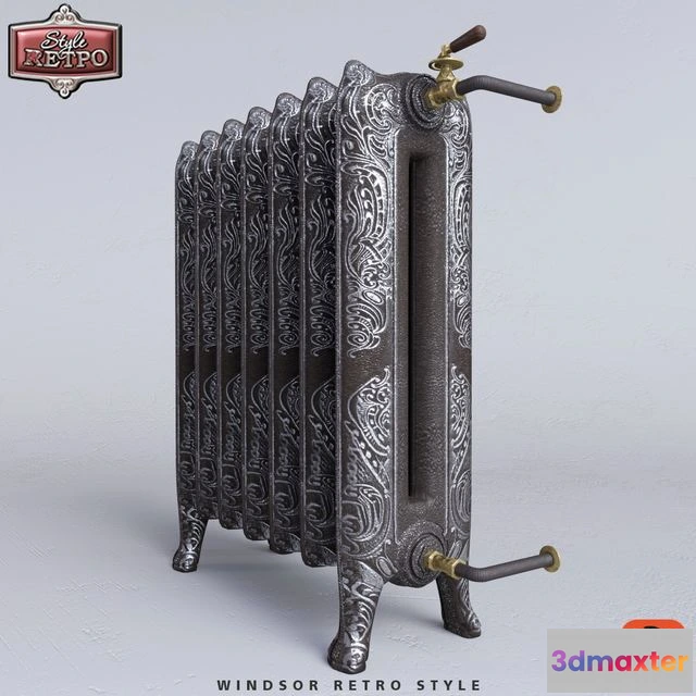 1560046 - WINDSOR RETRO STYLE Radiator 3D Max
