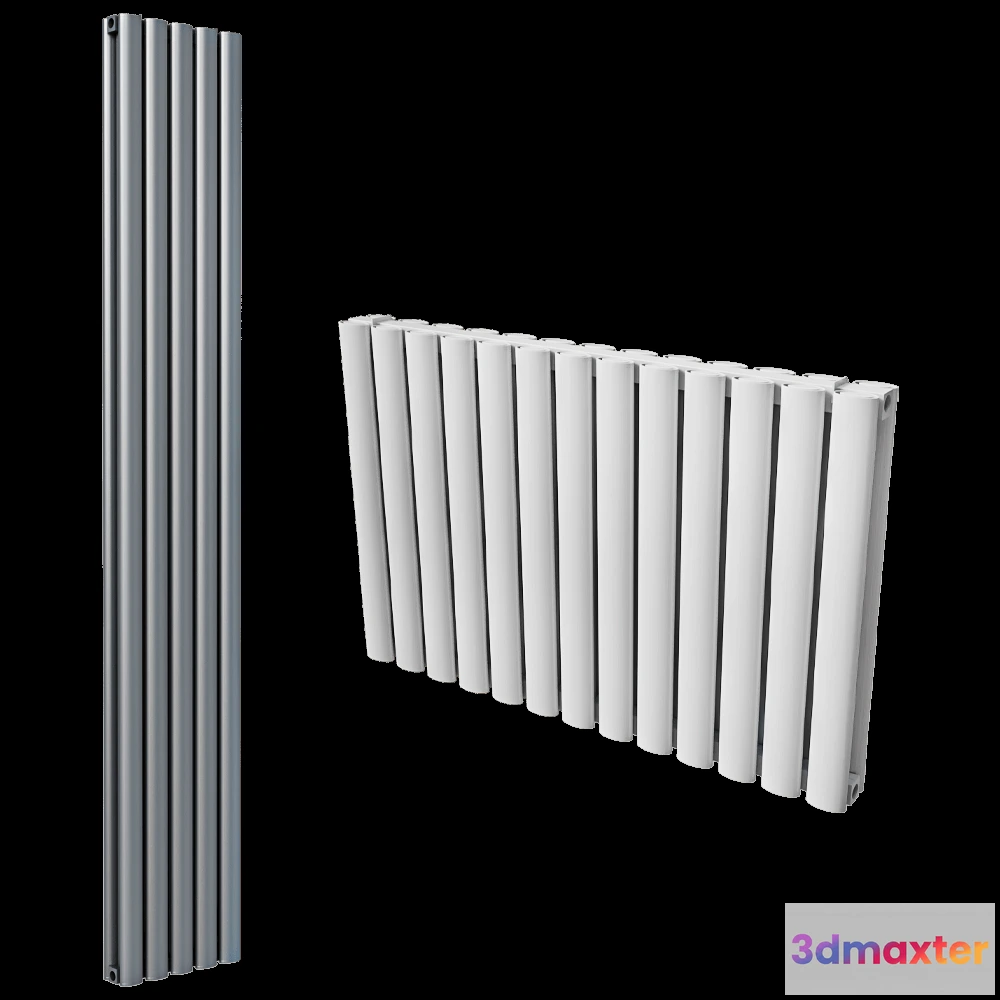 1666240 - CARISA - Radiator Tallis Double 3D Max