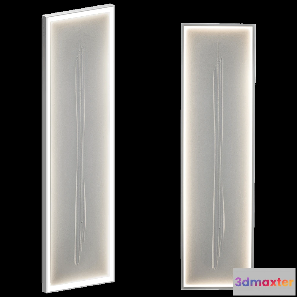1666260 - CINIER - Radiator Roc Led Zen Olycale White 3D Max