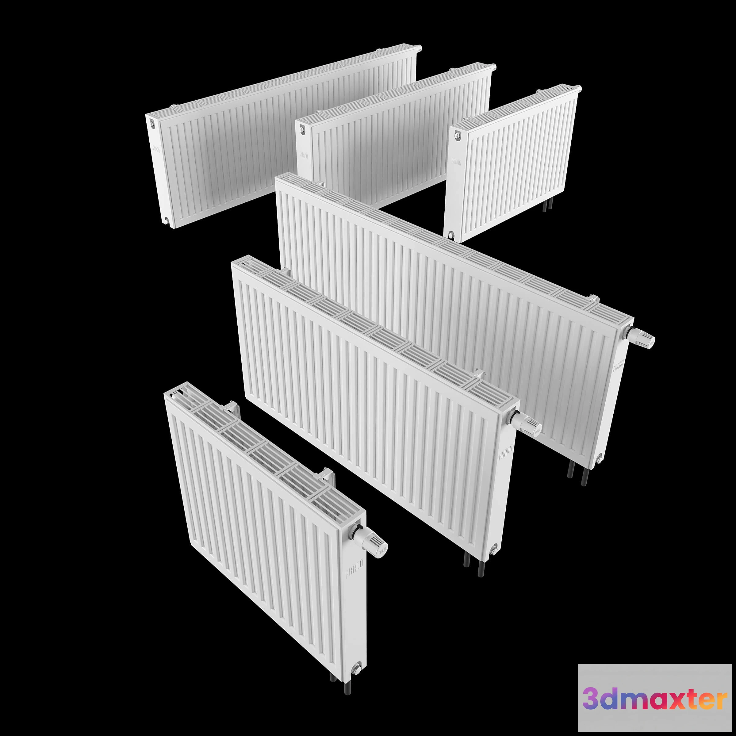 1666410 - other-models - Steel panel radiators Prado Universal 3D Max