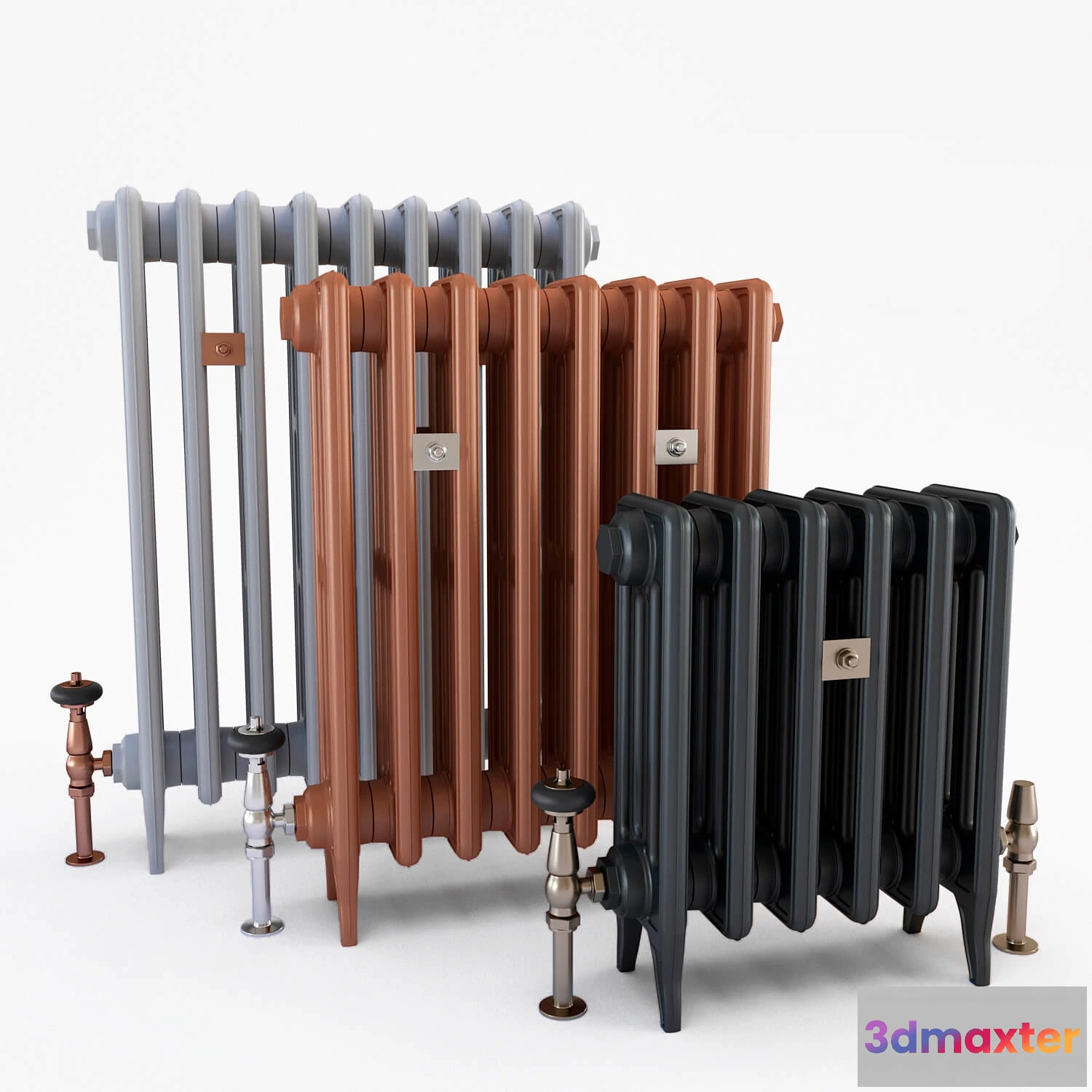 1666458 - other-models - Castrads Cast Iron Radiators 3D Max