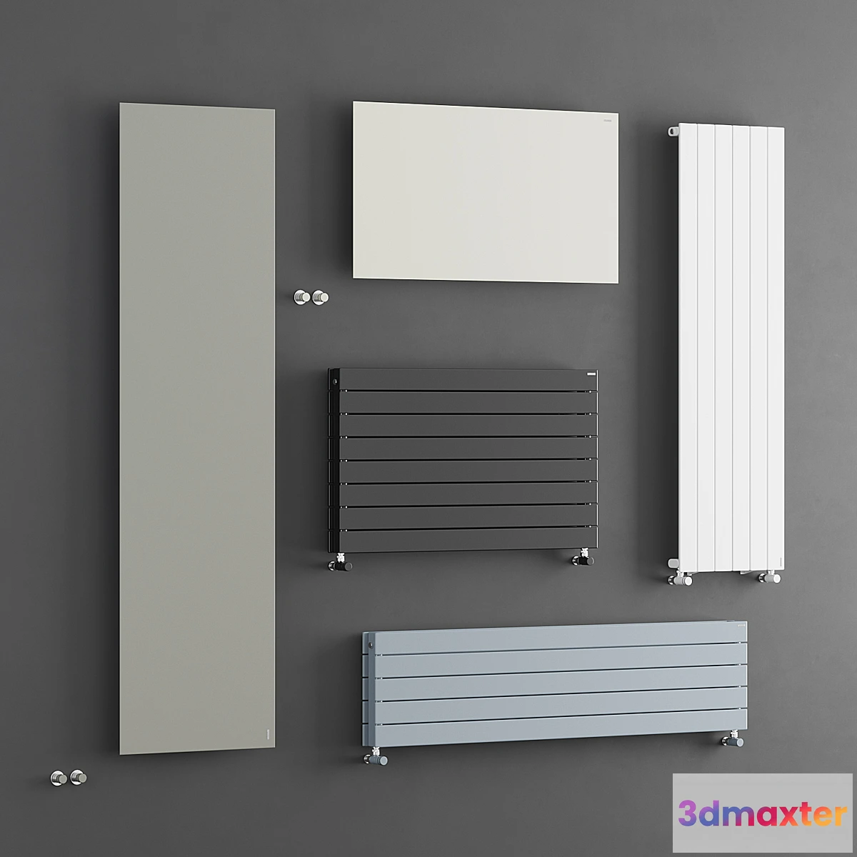 570864 - Tubes radiatori square and planet