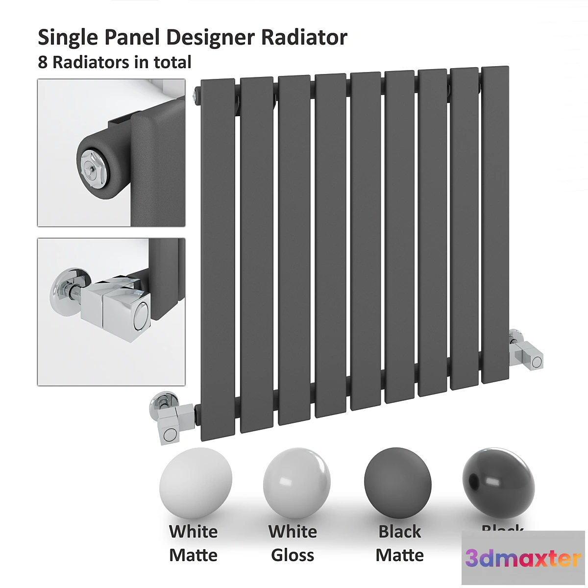 730468 - Single Panel Radiator - Milano Alpha Radiator - No.2