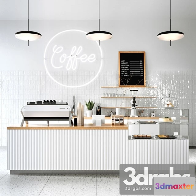 1005832 - Coffee shop 4 (corona vray)