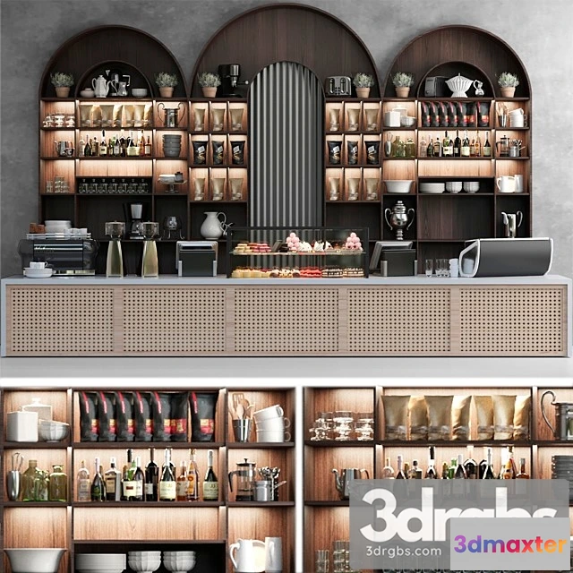 1005922 - Huge Cafe Coffee Maker Coffee Machine Coffee Grinder