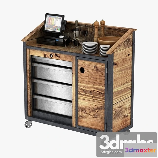 1006070 - Waiters in loft style