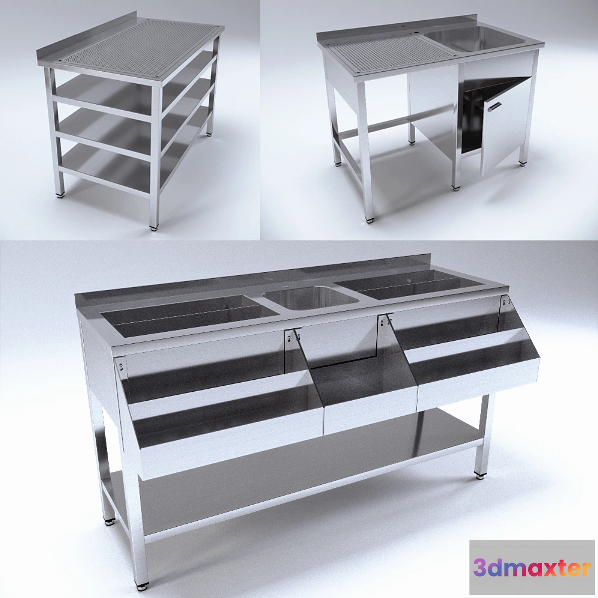 1289528 - Modules for bar 3D Max