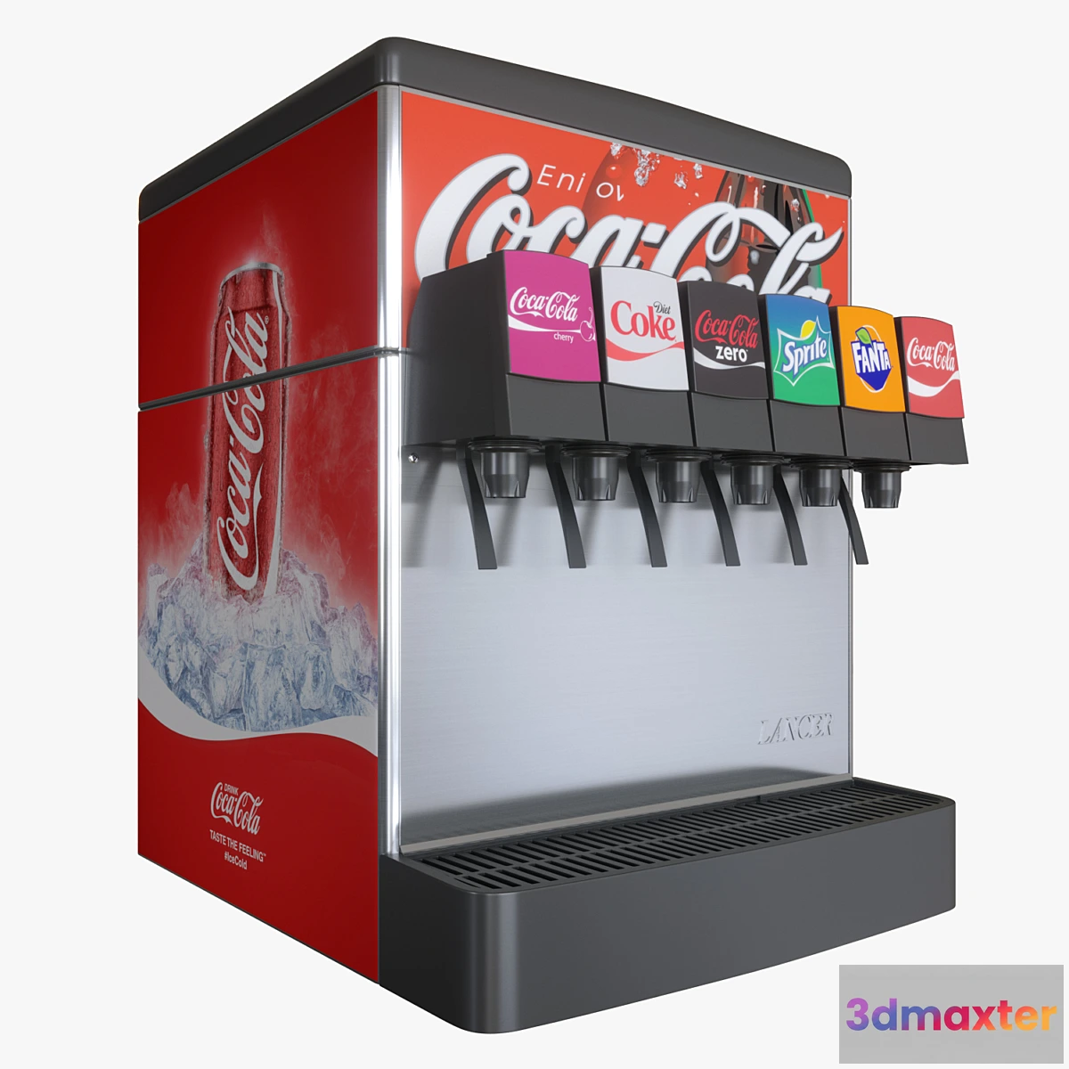 1295812 - Soda Drink Machine 3D Max