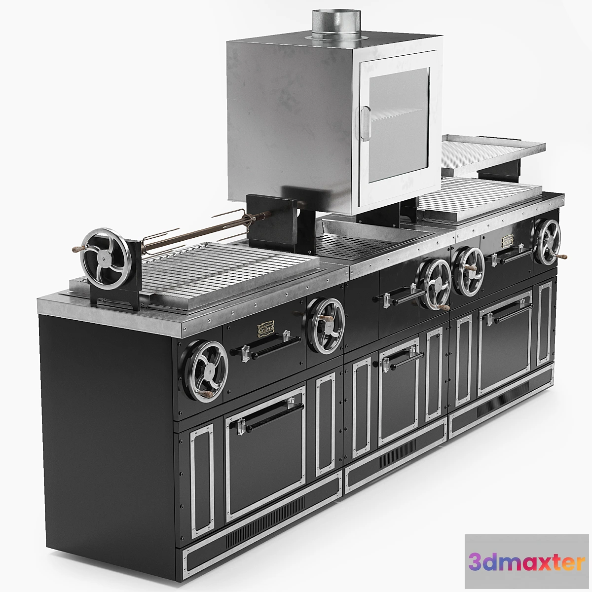 1300800 - Multifunctional Grillvett Grill 3D Max