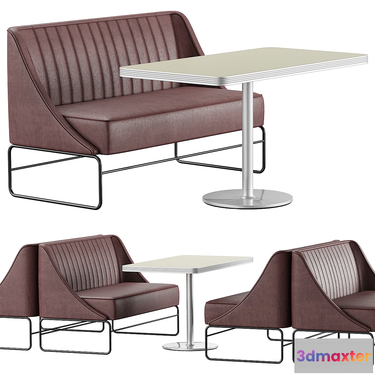 1301044 - Sofa crap table 3D Max