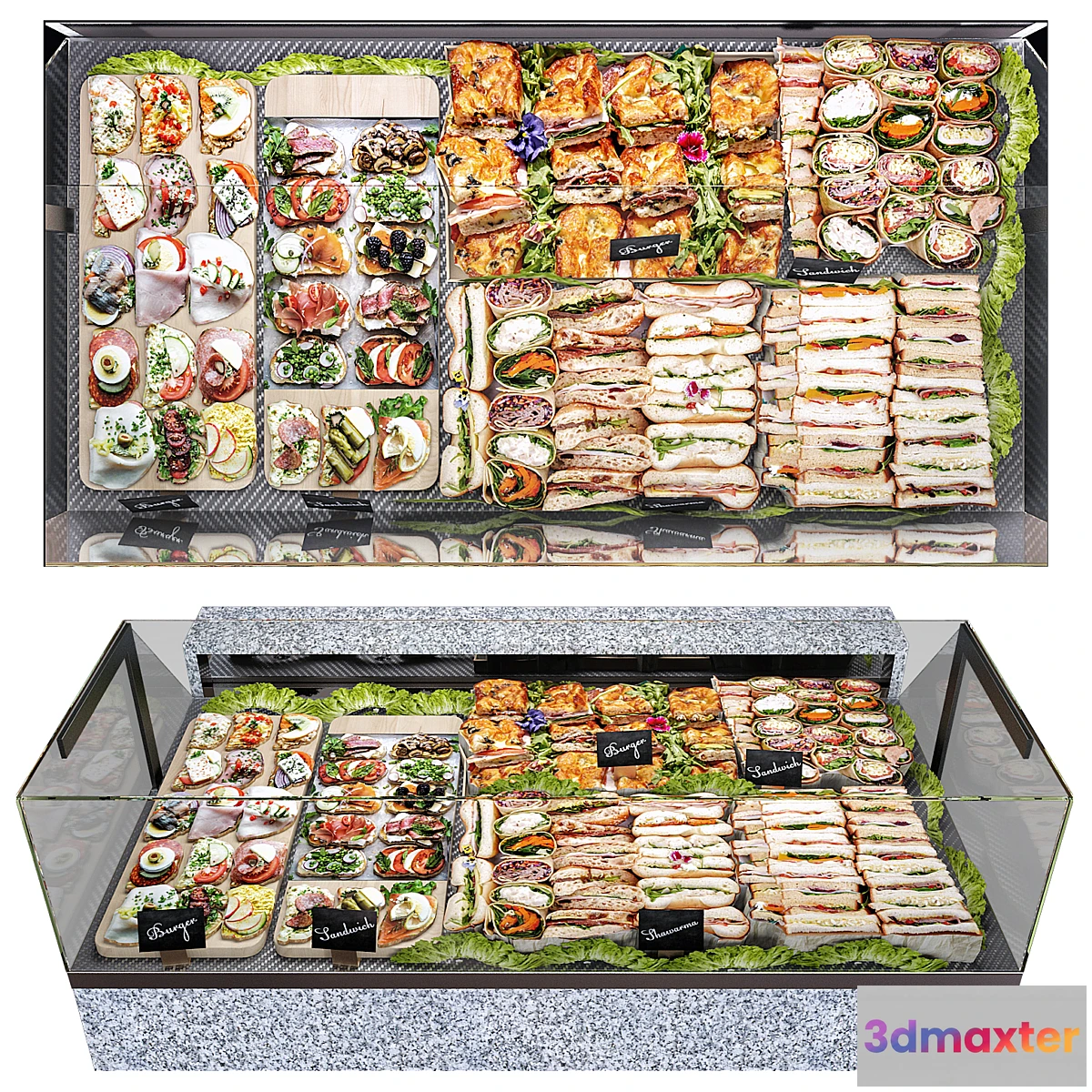 1313192 - Burger bar - No.2 3D Max