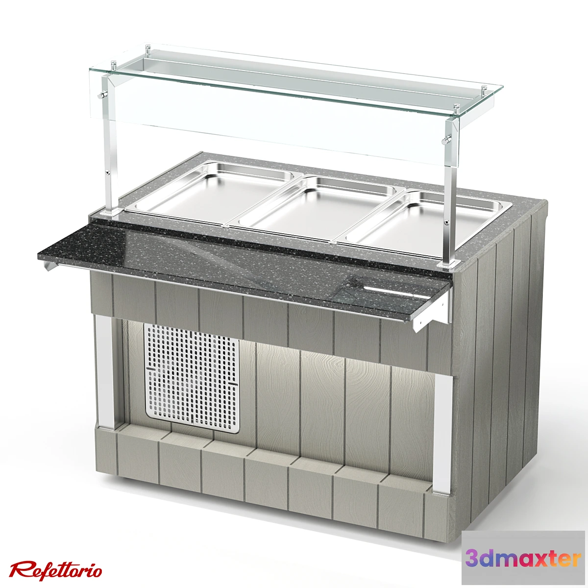 1317857 - Refrigerated counter RC1 Capital (100) - No.2 3D Max