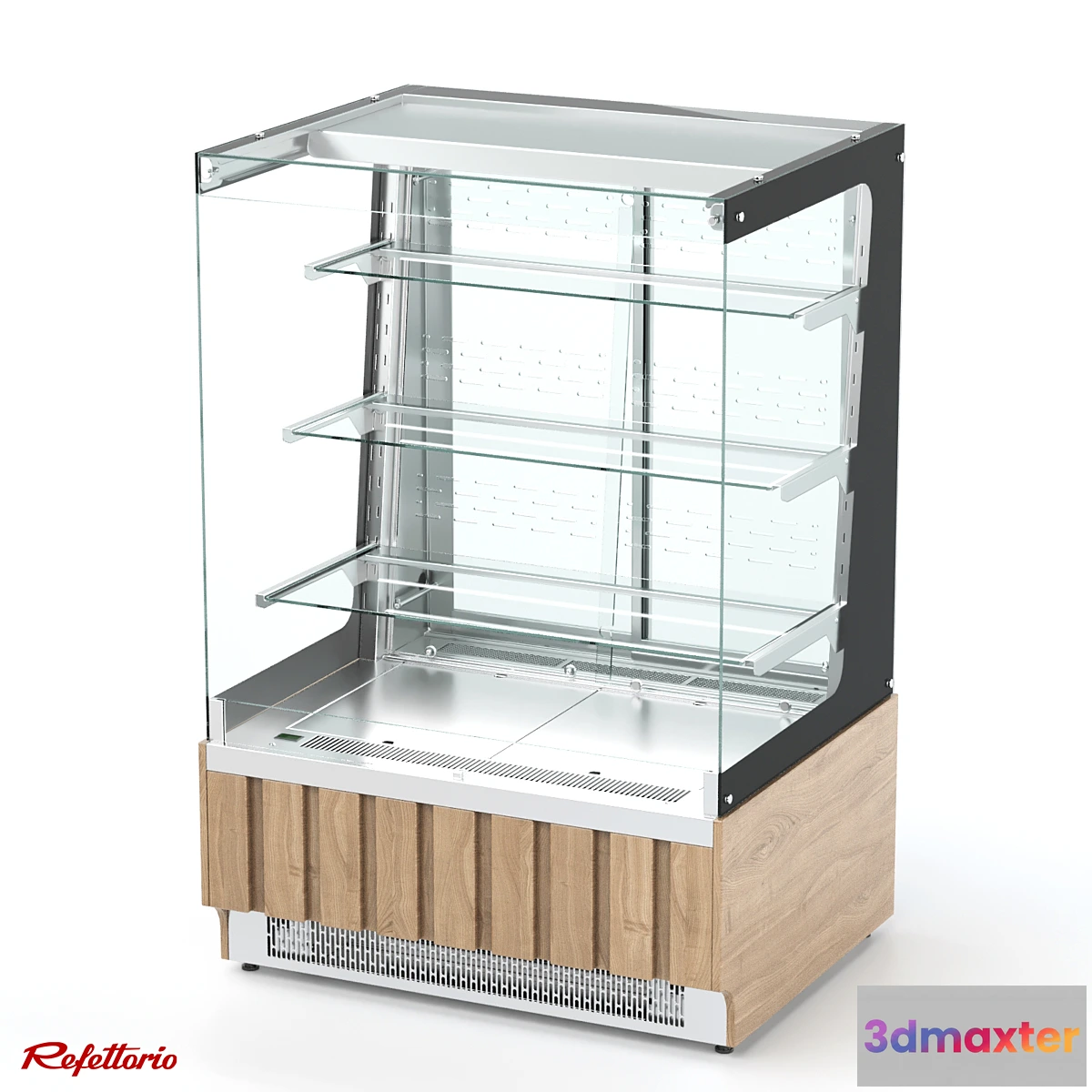 1319279 - Refrigerated confectionery showcase (3 shelves) RKC2 AO Crystal - No.2 3D Max