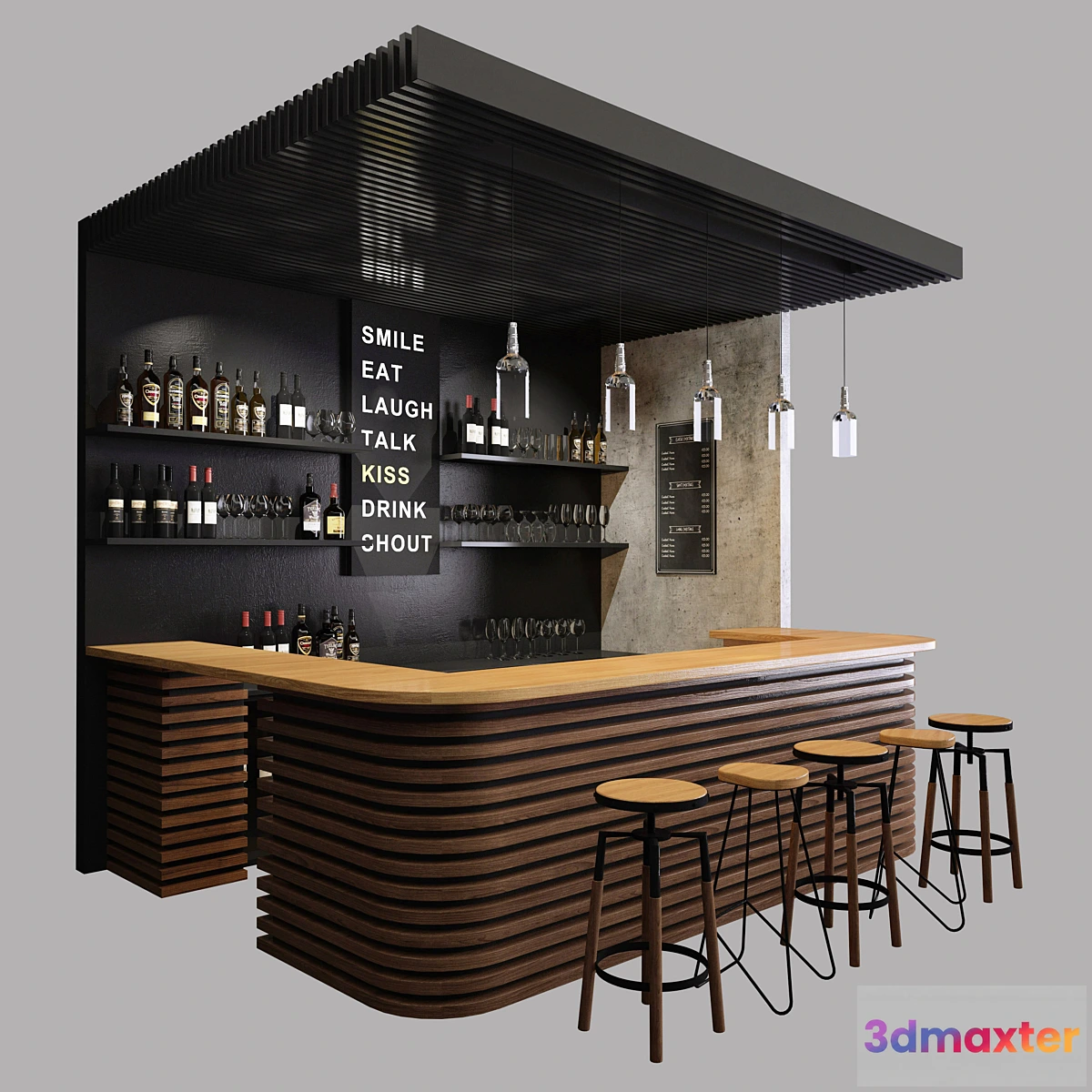 1328436 - Loft Bar Collection 8 3D Max