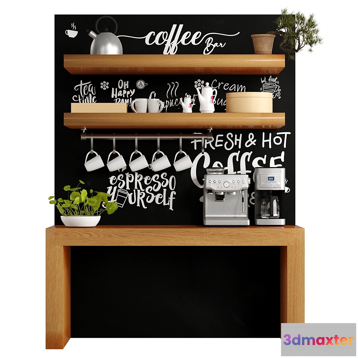 1332012 - Coffee Bar 2 - No.2 3D Max