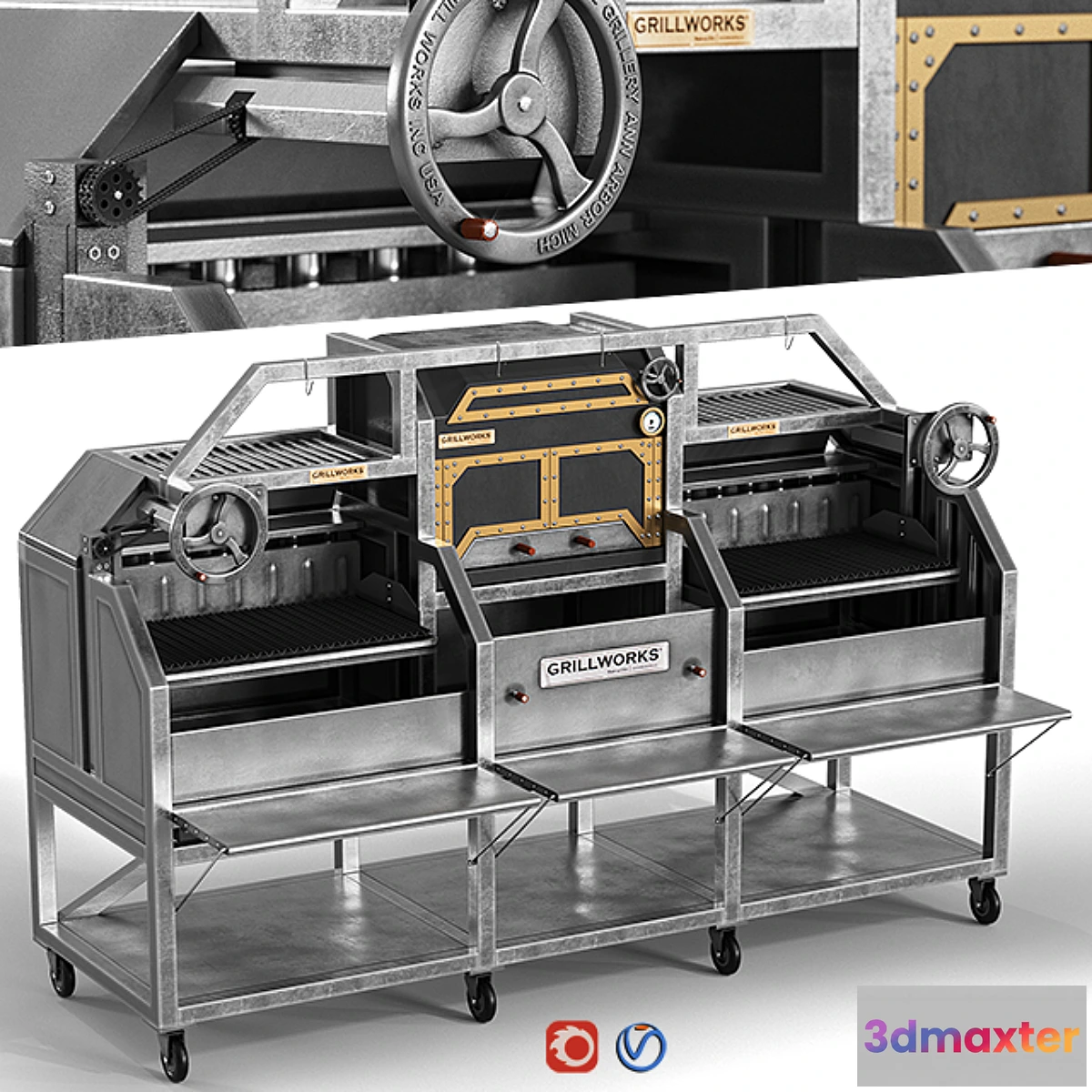 1335272 - Grillworks Infierno X100 3D Max