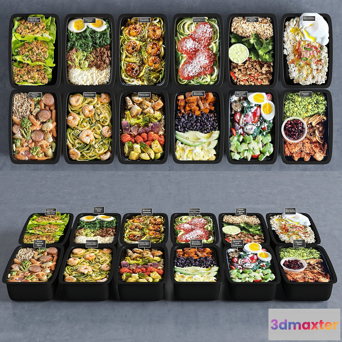 1337328 - Meal line 3D Max