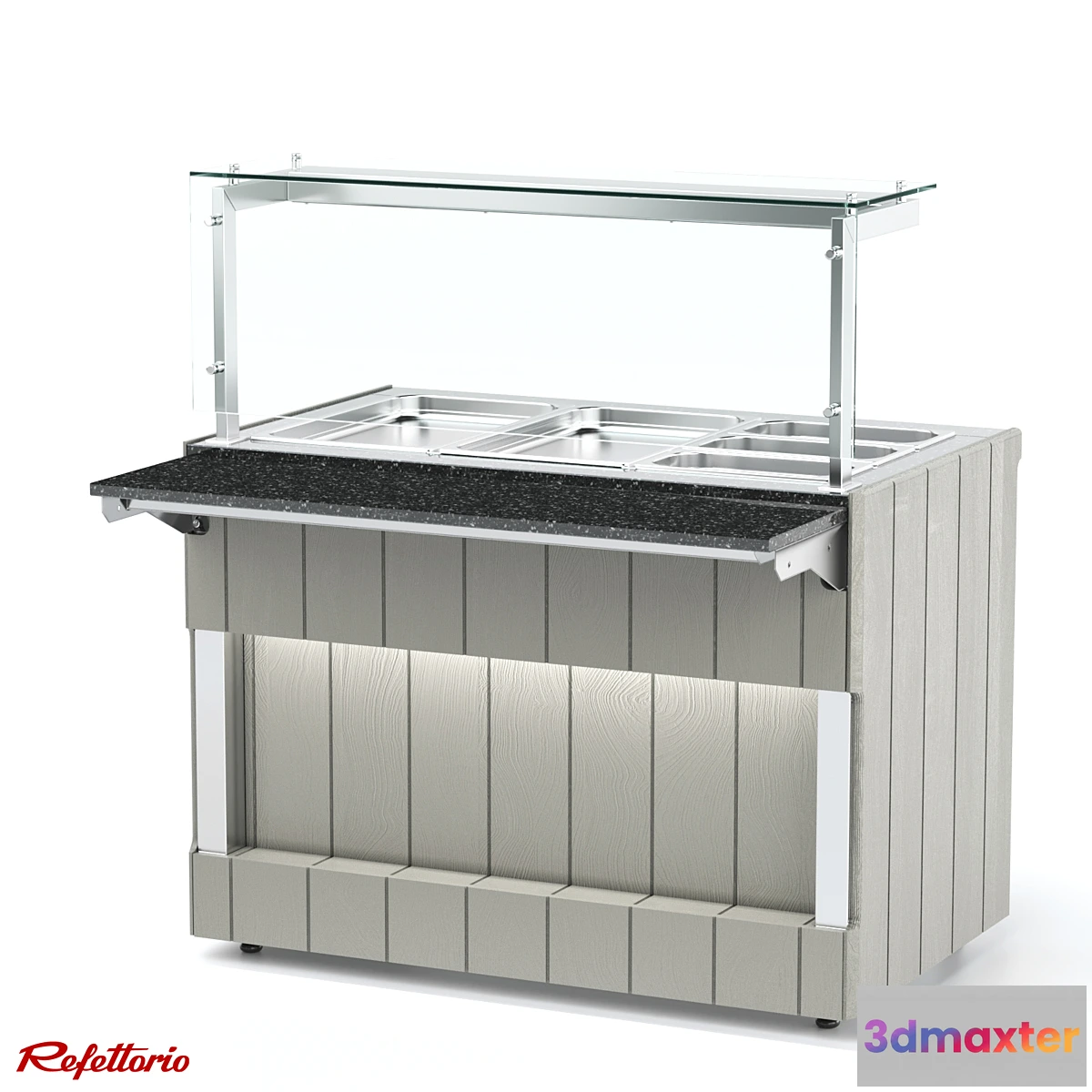 1341859 - Food warmer for second courses RM2х Capital 3D Max