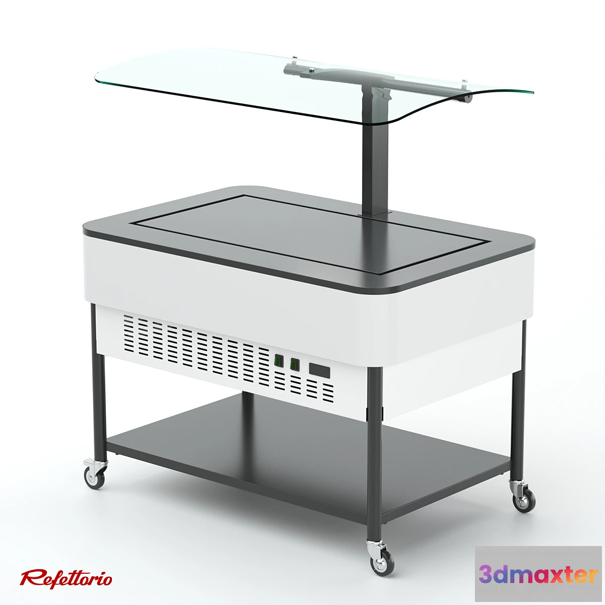 1343280 - Refrigerated Salad Bar 3D Max