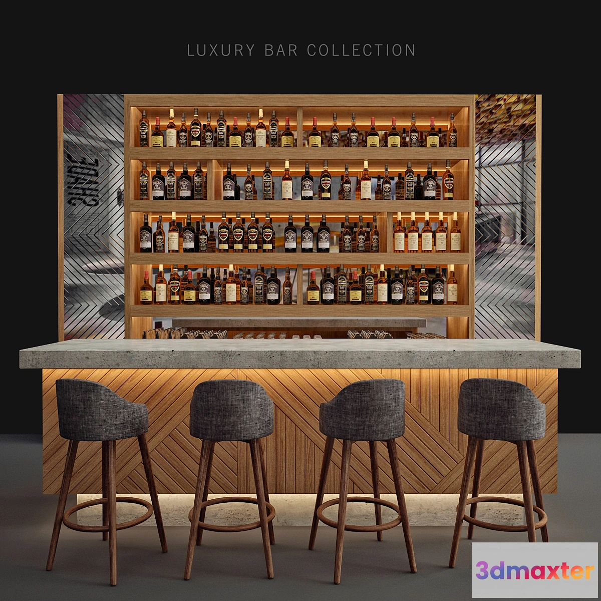 1347377 - Luxury Bar Collection 2 3D Max