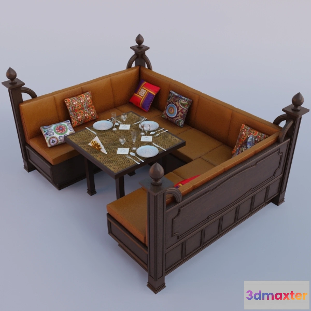 1392980 - module for restaurant 3D Max
