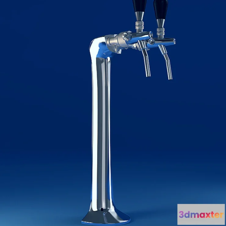 1393838 - beer tap 3D Max