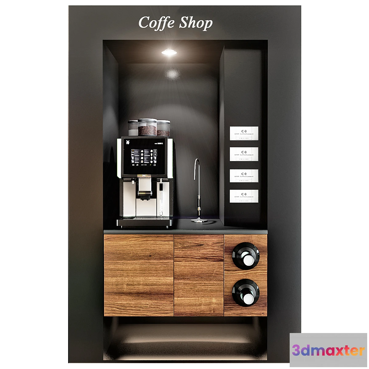 1398100 - Coffe shop WMF 5000S 3D Max