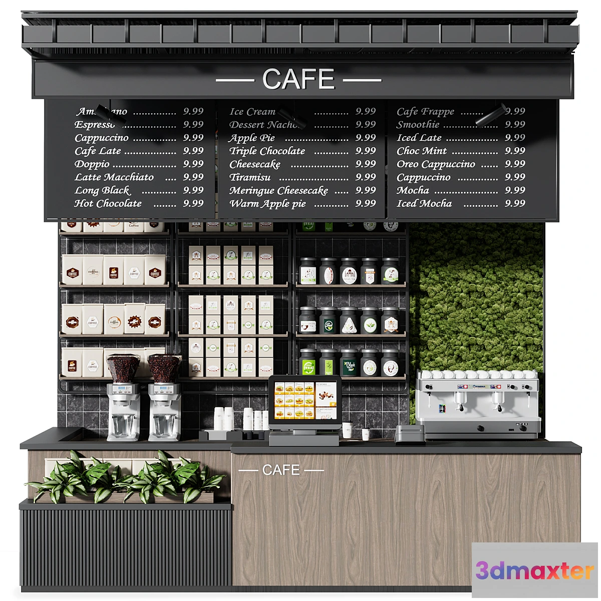 1402122 - Cafe vol 20 3D Max