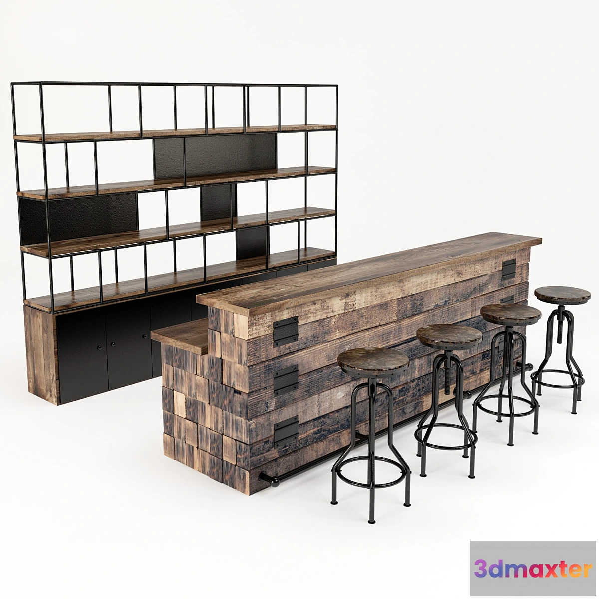 1408220 - Loft Bar Collection 3 3D Max