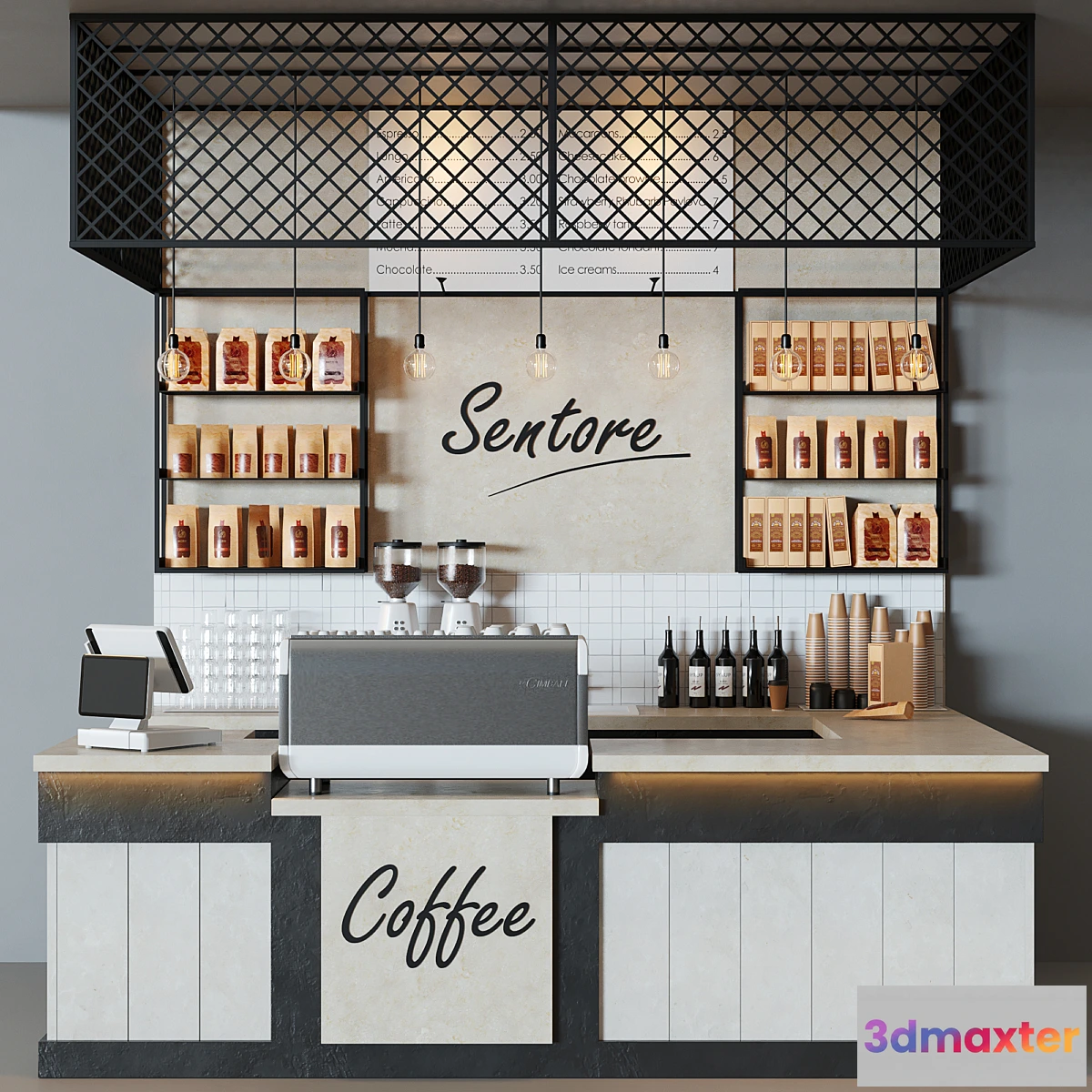 1409422 - Cafe sentore 3D Max