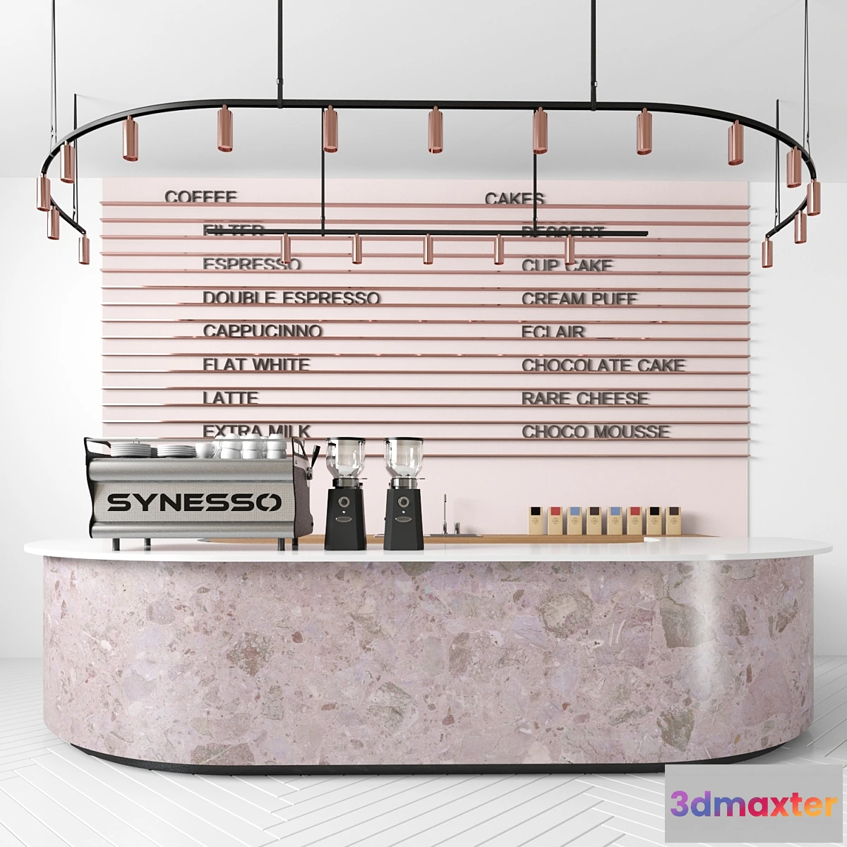 1414674 - Coffee shop 02 3D Max